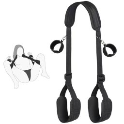 BDSM Bondage set: kaiš za vezivanje (vrat–ruke)
