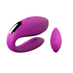 Vibrator za parove sa daljinskim (MELO) LJUBIČASTI