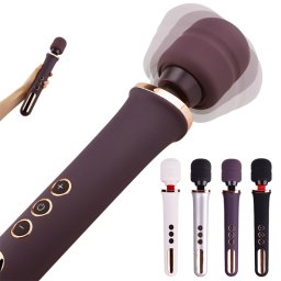 AV Wand masažer i vibrator za G tačku CRNI