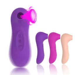 Vibrator za sisanje klitorisa, 10 brzina ROZE