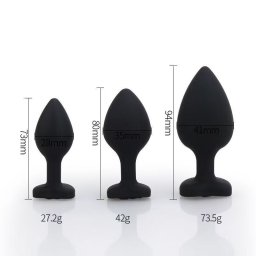 Analni butt plug VELIČINA L 1kom
