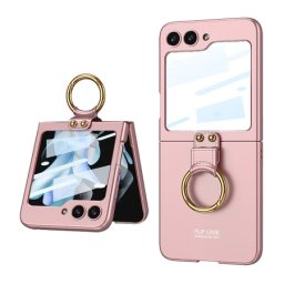 Futrola smooth ring za samsung f741b galaxy z flip 6 5g roze (gkk case) ( F116710 )