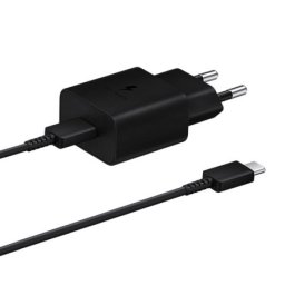 Samsung kucni punjac pd 15w + type c kabal crni ep-t1510-xbe full org ( P989 )