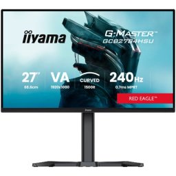 Iiyama GCB2784HSU-B1 Gaming Monitor 27 inch VA panel curved 1500R G Master Red Eagle FreeSync Premium 1920x1080 165Hz 250 cd m2 DisplayPort