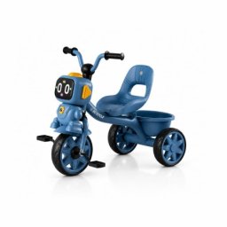 Tricikl za decu Plavi "Robotić" sa EVA točkovima, muzikom i svetlima ( SM-26307P )