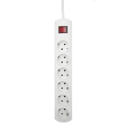 Produžni kabl sa prekidaćem 6 utičnica 2m Elco H05VV-F 3G1.5 PP/J-Y 3x1.5 - 20333