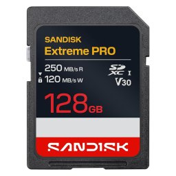 SanDisk SDXC 128GB Extreme Pro 250MB/s