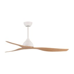 Plafonski ventilator sa daljinskim upravljačem, 132 cm, 30W, svetla boja drveta