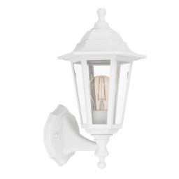 SPOLJNA ZIDNA LAMPA FENJER 1XE27 OLGIATA 74171 UP BELI ECO EGLO