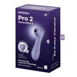 Stimulator klitorisa SATISFYER Pro 2 Generation 3 with Liquid Air Lilac