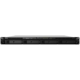 Synology RackStation RS822RP+ Rack 1U AMD Ryzen V1500B 4-core 2.2 GHz 2 GB DDR4 ECC SODIMM 4x 3.5"2.5" HDD bays 4x RJ-45 1GbE LAN Port
