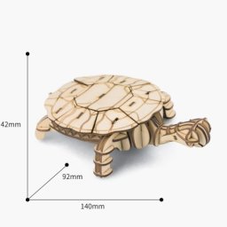 Robotime 3d drvena slagalica - Kornjača ( 560)