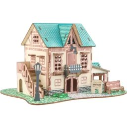 Čarolijashop 3d drvena slagalica - RETRO HOTEL ( 1257)