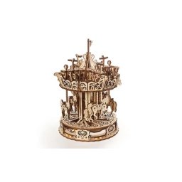 Ugears 3d eko mehanička slagalica puzzla - RINGIŠPIL ( 1270)
