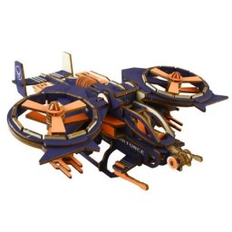 Čarolijashop 3d drvena slagalica - Gunship letilica ( 66)
