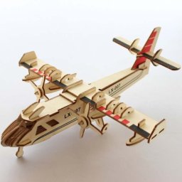 Čarolijashop 3D drvena slagalica Amfibijski Bombarder ( 161)