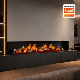 Prosto smart ugradni dekorativni kamin sa efektom plamena na vodenu paru 1500mm ( DK-L150MC/T )