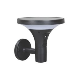 EUROLAMP solarna zidna lampa sa senzorom pokreta, 3.8W, 500lm, crna ( 145-20862 )