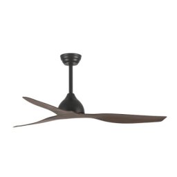 Plafonski ventilator sa daljinskim upravljačem, 132 cm, 30W, tamna boja drveta ( 300-25033 )