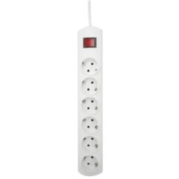 Elco H05VV-F 3G1.5 PP/J-Y 3x1.5 - 20334 Produžni kabl sa prekidačem 6 utičnica 3m