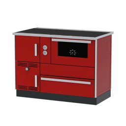 Alfa Plam Štednjak za etažno grejanje ALFA TERM 35 CV-L CE (CRVENA LEVA)