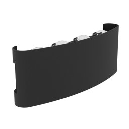 LED SPOLJNA ZIDNA LAMPA 8x1W WW COSOLENZO CRNA 74232 ECO EGLO