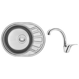 Deante setovi set sudopera zst 011c + slavina bca 066m