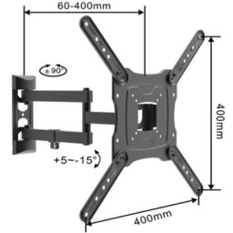 Dowell TV nosač Zglobni 17"- 55"do 30kg Vesa 400*400 ( 763 )