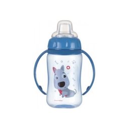 Canpol babies flasica/solja sa kljunom i ruckama 56/512 - training 320ml -cute animals ( 56/512_blu2 )