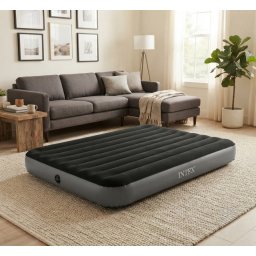 Intex Dura-Beam Vazdušni krevet Full Downy sa ugrađenom nožnom pumpom 191 × 137 × 25 cm ( 64762 )