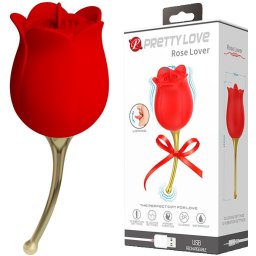 Ruža klitoralni stimulator Rose Lover
