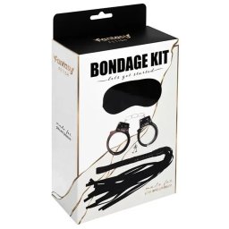 Fetiš set - Bič, Lisice, Maska Bondage Kit
