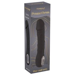 Silikonski Vibrator sa grejanjem Prometheus Black