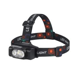 LED naglavna punjiva lampa PROSTO NL5311 10W sa PIR senzorom 700lm, baterija 1200mAh