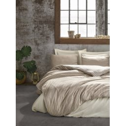 Dekordom posteljina cb bamboo saten - vizon ( 036788 )