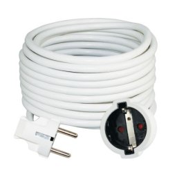 Commel produžni kabl - šuko h05vv-f 3g1,5 l=4m, beli ( c220-504x )