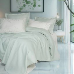 Dekordom posteljina cb set serenity bamboo saten sa prekrivačem - brisa ( 043952 )