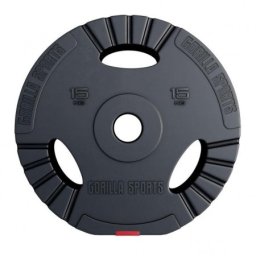 Gorilla Sports Olimpijski tegovi 50/51 mm od plastike ( 101213-00007-0020 )