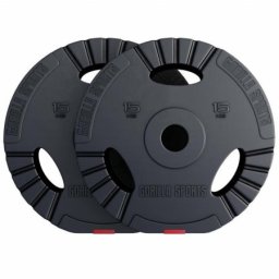Gorilla Sports Olimpijski tegovi 50/51 mm od plastike ( 101218-00007-0111 )