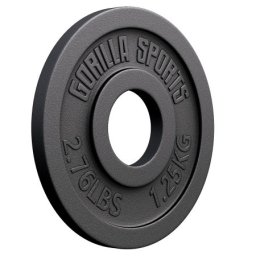 Gorilla Sports Olimpijski tegovi od livenog gvožđa 50/51 mm ( 101187-00002-0005 )