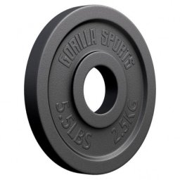 Gorilla Sports Olimpijski tegovi od livenog gvožđa 50/51 mm ( 101187-00002-0007 )