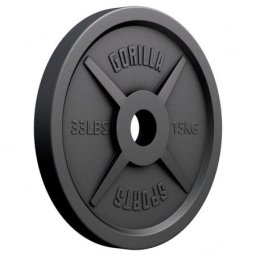 Gorilla Sports Olimpijski tegovi od livenog gvožđa 50/51 mm ( 101187-00002-0020 )