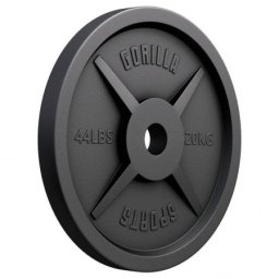 Gorilla Sports Olimpijski tegovi od livenog gvožđa 50/51 mm ( 101187-00002-0025 )