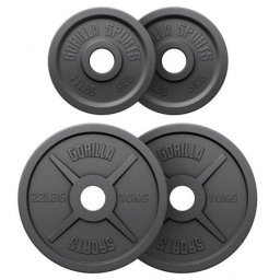 Gorilla Sports Olimpijski tegovi od livenog gvožđa 50/51 mm ( 101188-00002-0032 )