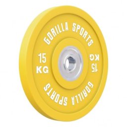 Gorilla Sports Bumper tegovi 50/51 mm 5-25 kg ( 100946-00001-0020 )