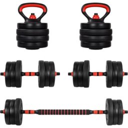 Gorilla Sports Podesivi set tegova 6u1 20 - 30 kg ( 20041007 )