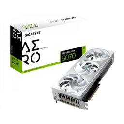 Gigabyte gv-n5070aero oc-12gd nvd/12gb/gddr7/192bit/bela Svga pcie ( 25568 )