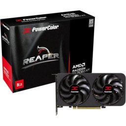 Powercolor reaper rx9060xt 8g-a amd/8gb/gddr6/128bit/crna Svga pcie ( 25573 )