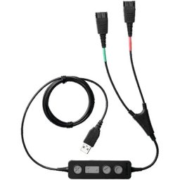 Jabra Link 265 USB with 2 QD Training cable with mute option ( 265-09 )