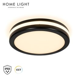 SPOLJNA LED PLAFONJERA 30W CCT MONA 300 IP65 CRNA BBLINK